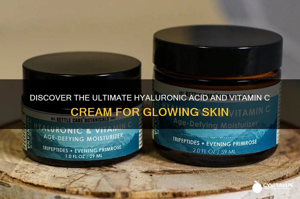 what is the best hyaluronic acid and vitamin c cream