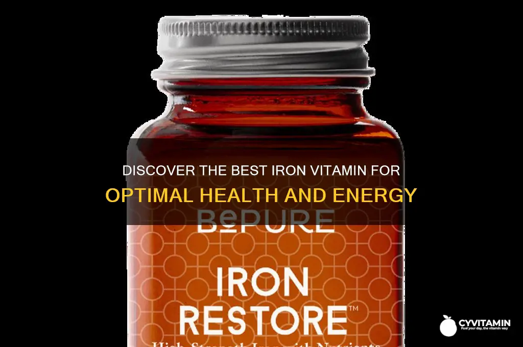what is the best iron vitamin
