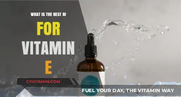 Choosing the Best IU for Vitamin E: A Comprehensive Guide