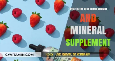 Top Liquid Vitamin and Mineral Supplements for Optimal Health