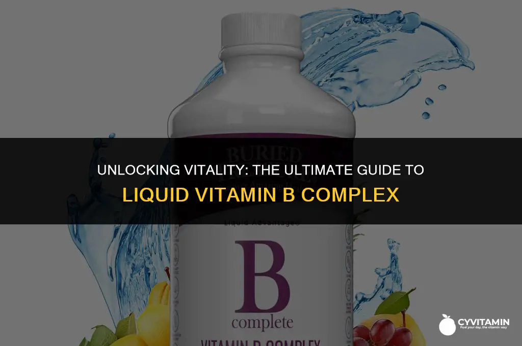 what is the best liquid vitamin b complex