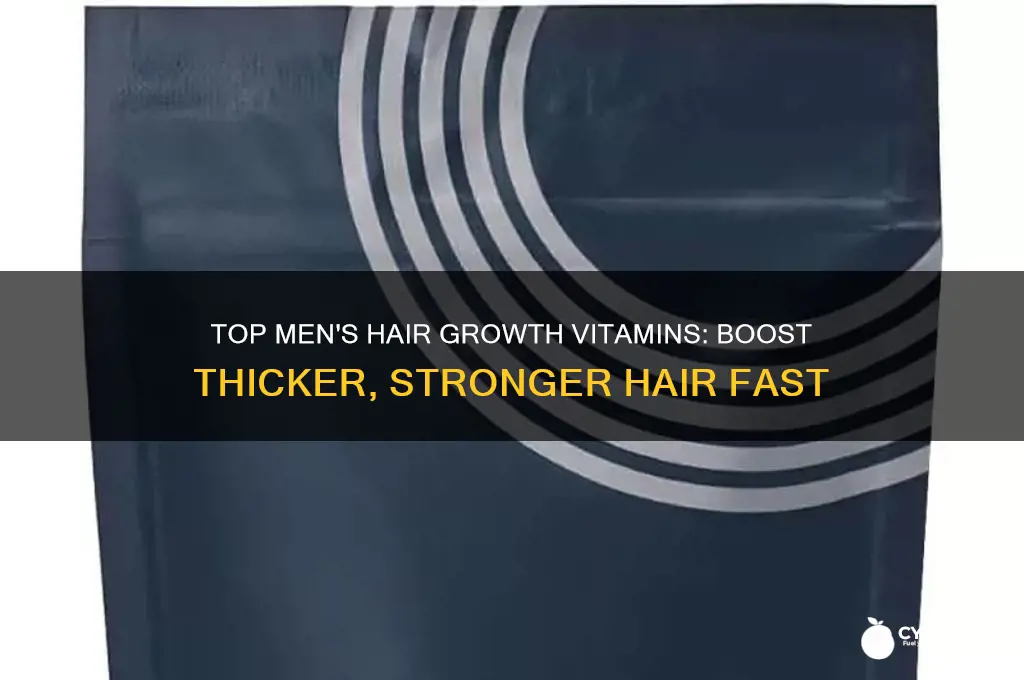 what is the best mens hair vitamin for growth