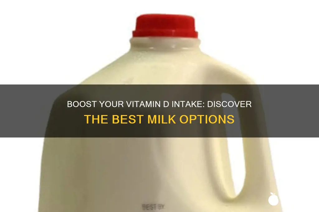 what is the best milk for vitamin d