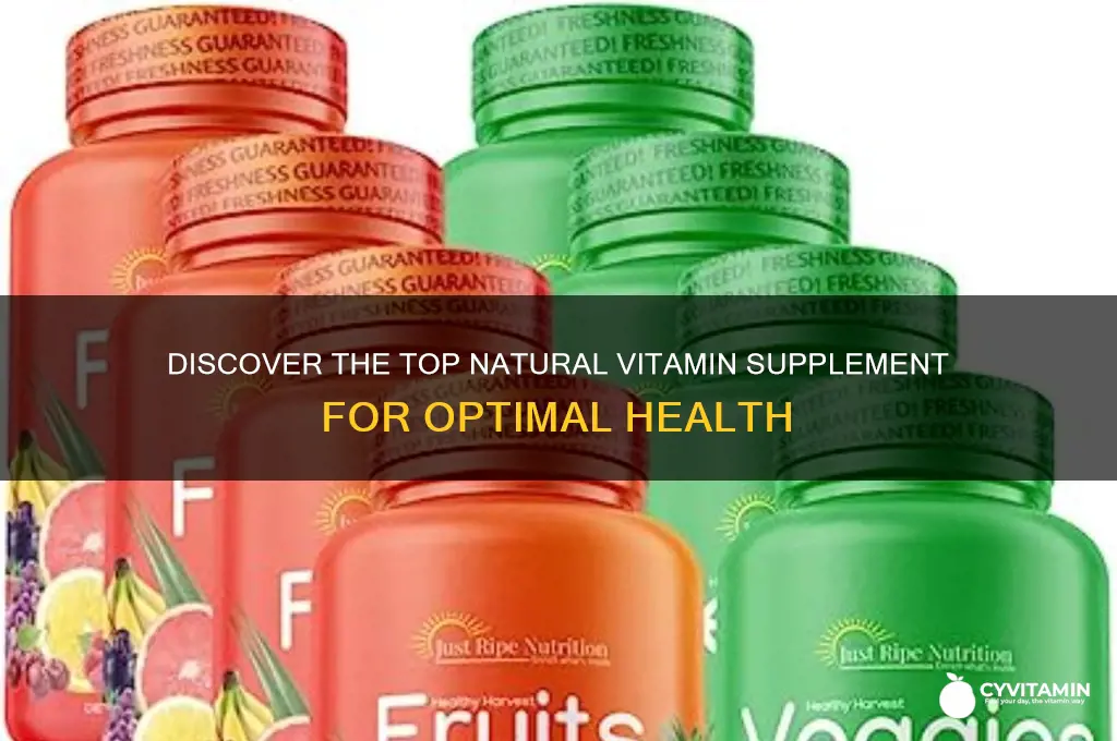 what is the best natural vitamin supplement