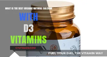 Top Organic Natural Calcium with Vitamin D3 for Optimal Health