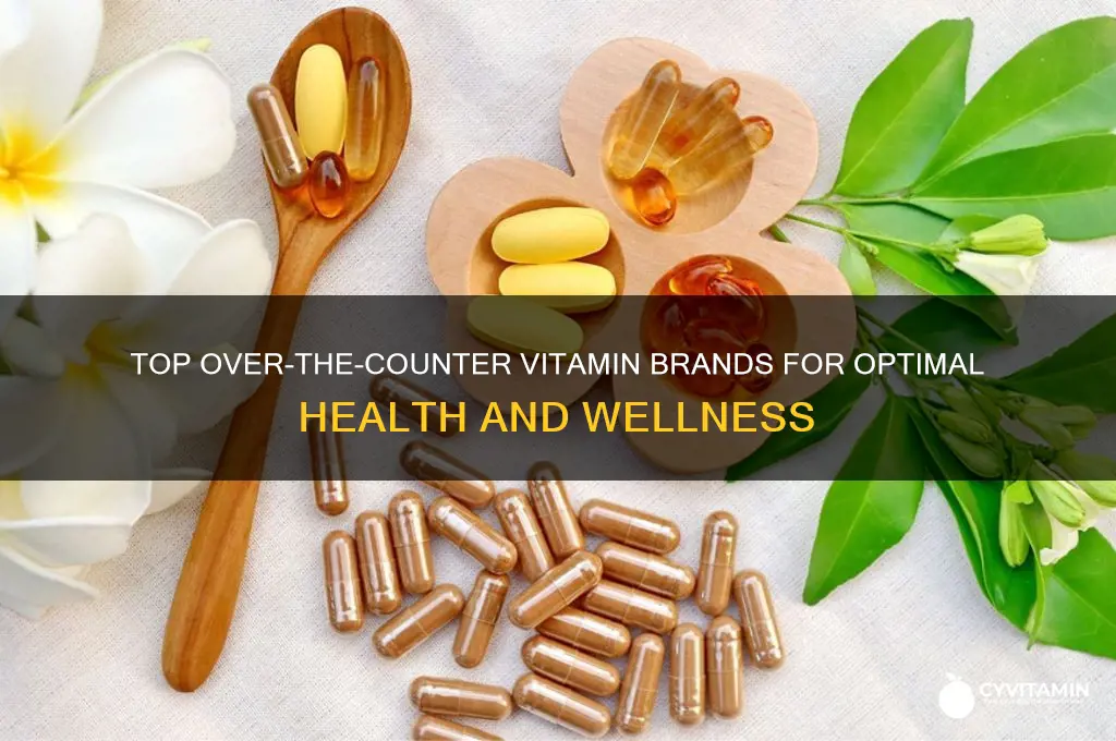 what is the best over the counter brand for vitamins