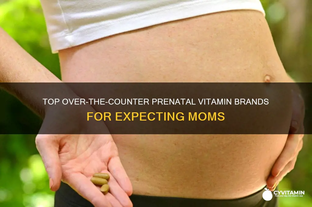 what is the best over the counter prenatal vitamin brand