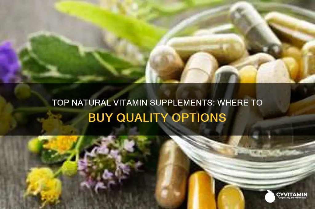what is the best place to buy natural supplemental vitamins