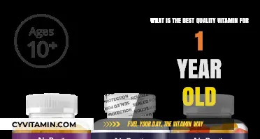 Top Quality Vitamins for 1-Year-Olds: Essential Nutrients for Growth