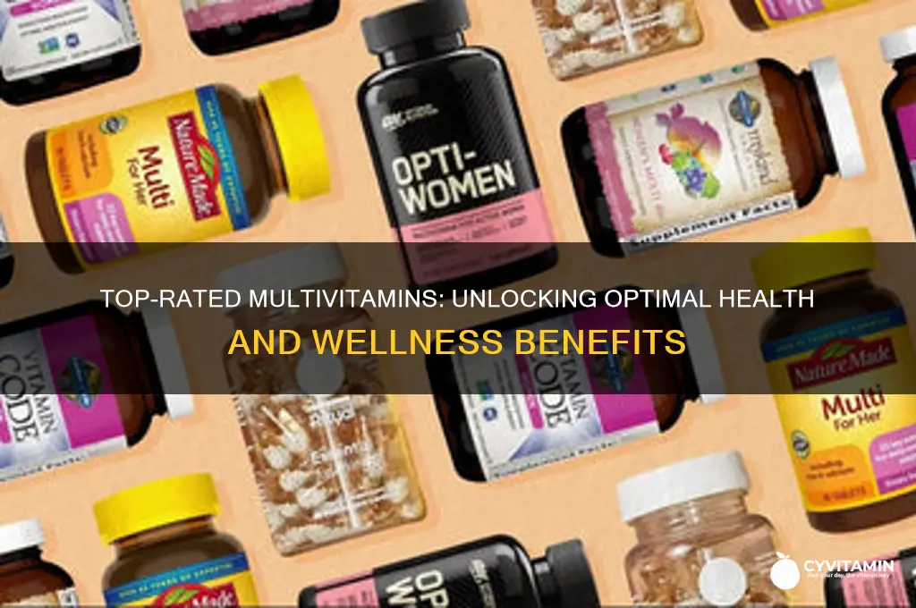 what is the best rated multivitamin