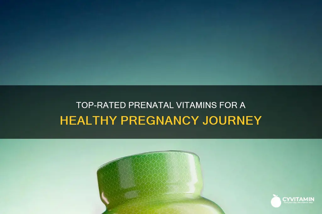 what is the best rated prenatal vitamins