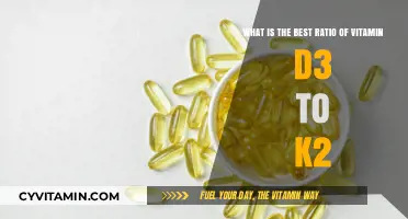 Optimal Vitamin D3 to K2 Ratio for Enhanced Health Benefits