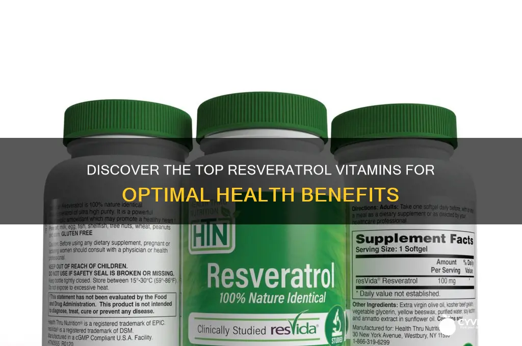 what is the best resveratrol vitamins