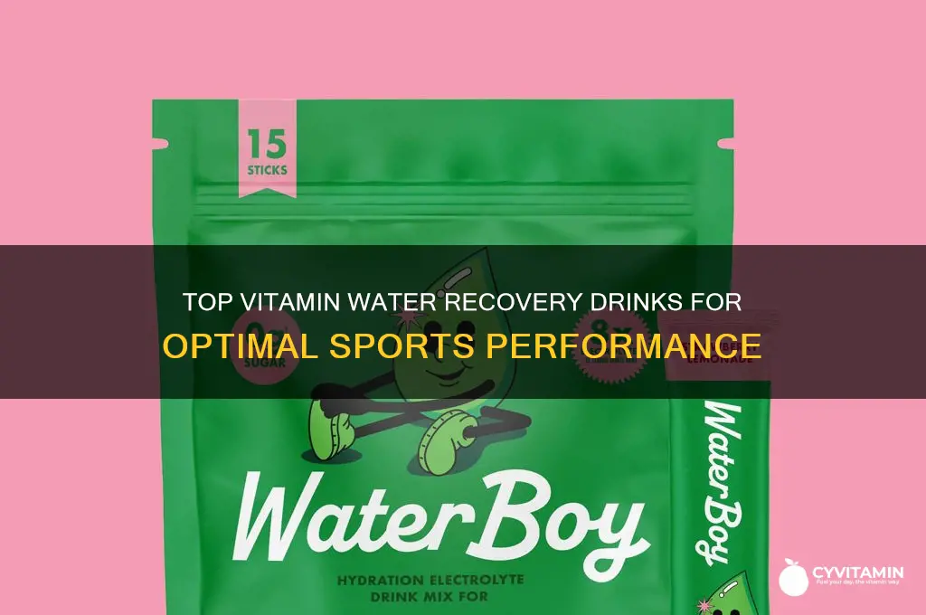 what is the best sports recovery drink vitamin water