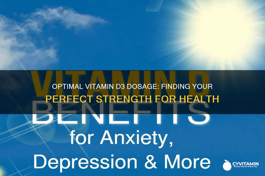 what is the best strength of vitamin d3 to take