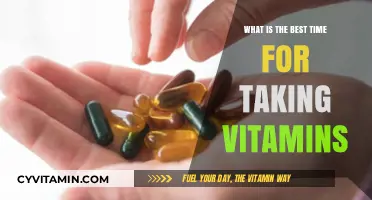 Optimal Vitamin Timing: When to Take Supplements for Maximum Benefits
