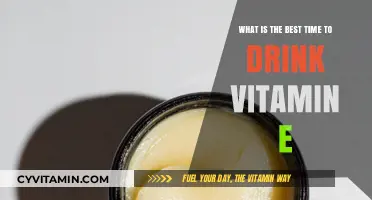 Optimal Vitamin E Intake: Best Time to Boost Health Benefits
