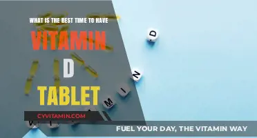 Optimal Timing for Vitamin D Tablets: When to Take for Maximum Benefits