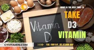Optimal Timing for Vitamin D3: When to Take It for Maximum Benefits