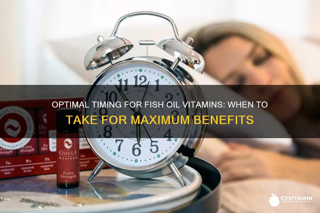 what is the best time to take fish oil vitamins