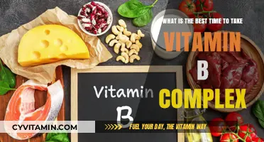 Unlocking the Benefits: When to Take Your Vitamin B Complex