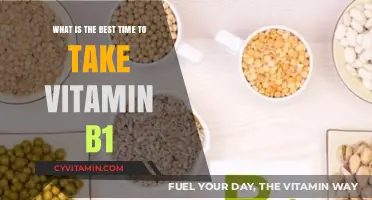 Optimal Timing for Vitamin B1: When to Boost Your Energy Levels