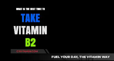 Optimal Timing for Vitamin B2: When to Boost Your Energy Levels
