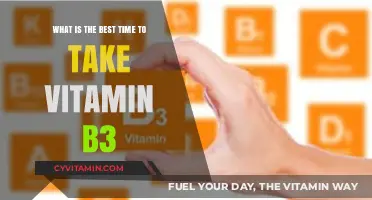 Optimal Timing for Vitamin B3: When to Boost Your Health