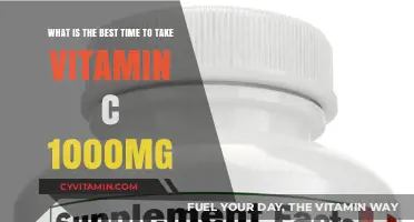 Optimal Vitamin C 1000mg Timing for Maximum Health Benefits