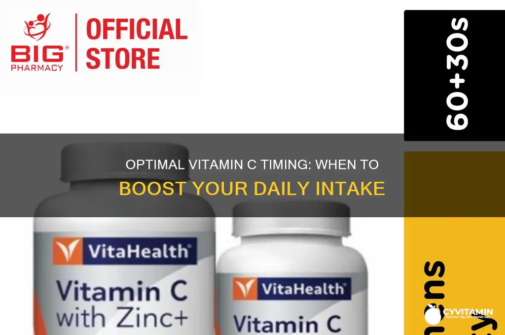 what is the best time to take vitamin c