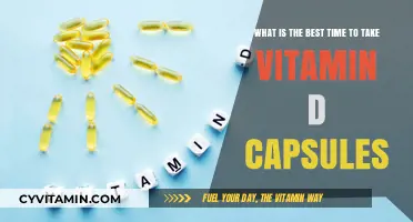 Optimal Vitamin D Capsule Timing for Maximum Health Benefits