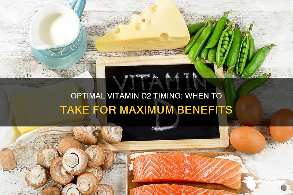 what is the best time to take vitamin d2