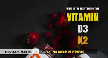 Optimal Timing for Vitamin D3 K2: When to Take It