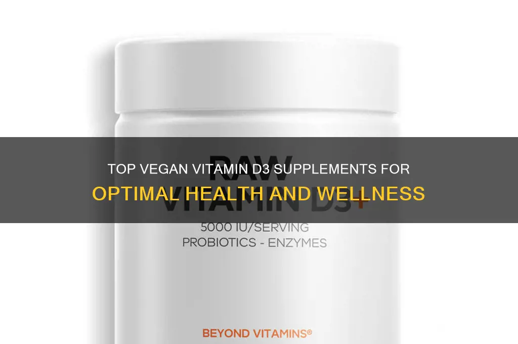 what is the best vegan vitamin d3