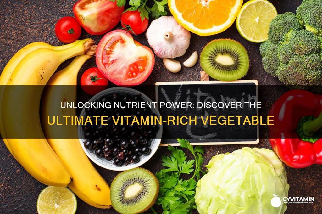 what is the best vegetable for vitamins