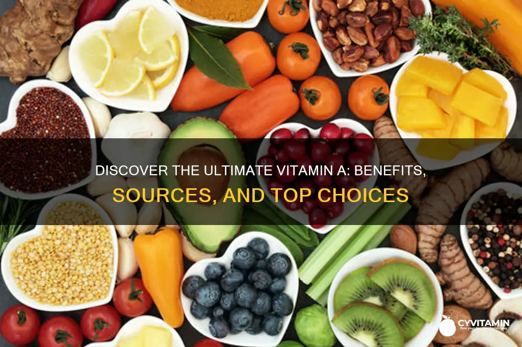 what is the best vitamin a