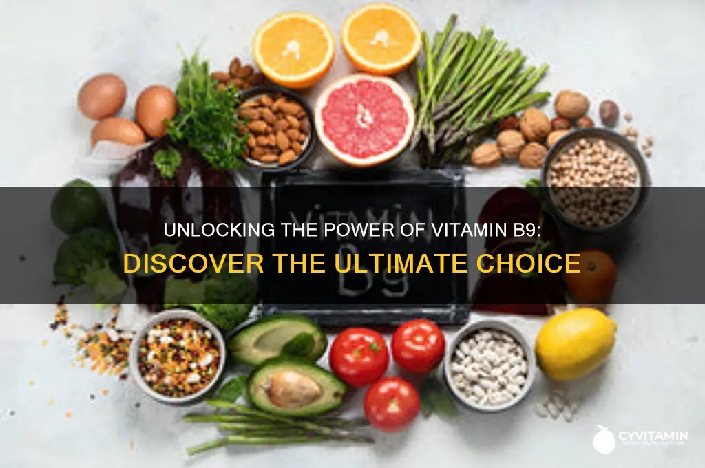 what is the best vitamin b9