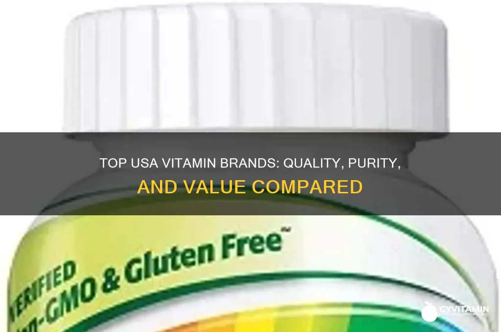 what is the best vitamin brand in usa