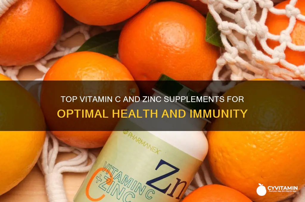 what is the best vitamin c and zinc supplement