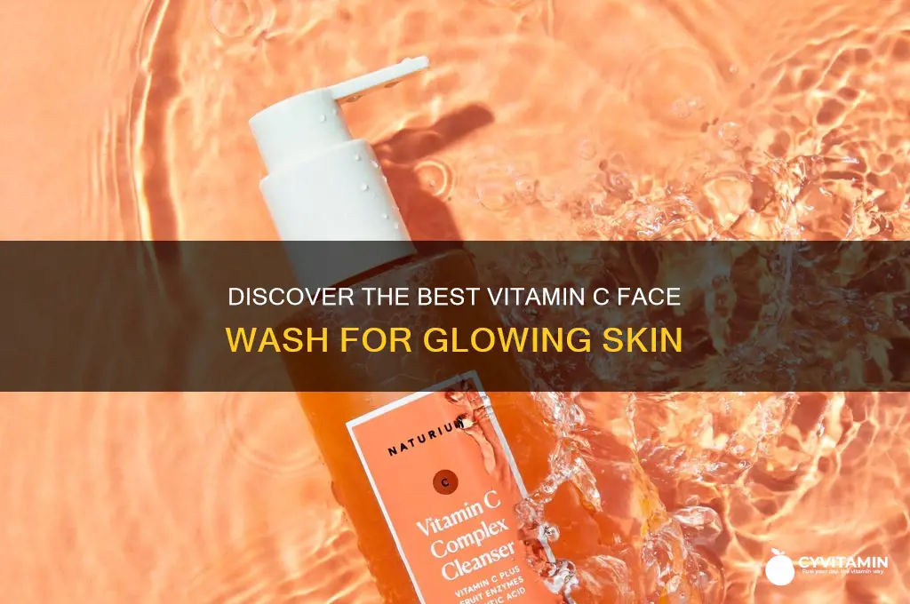 what is the best vitamin c face wash