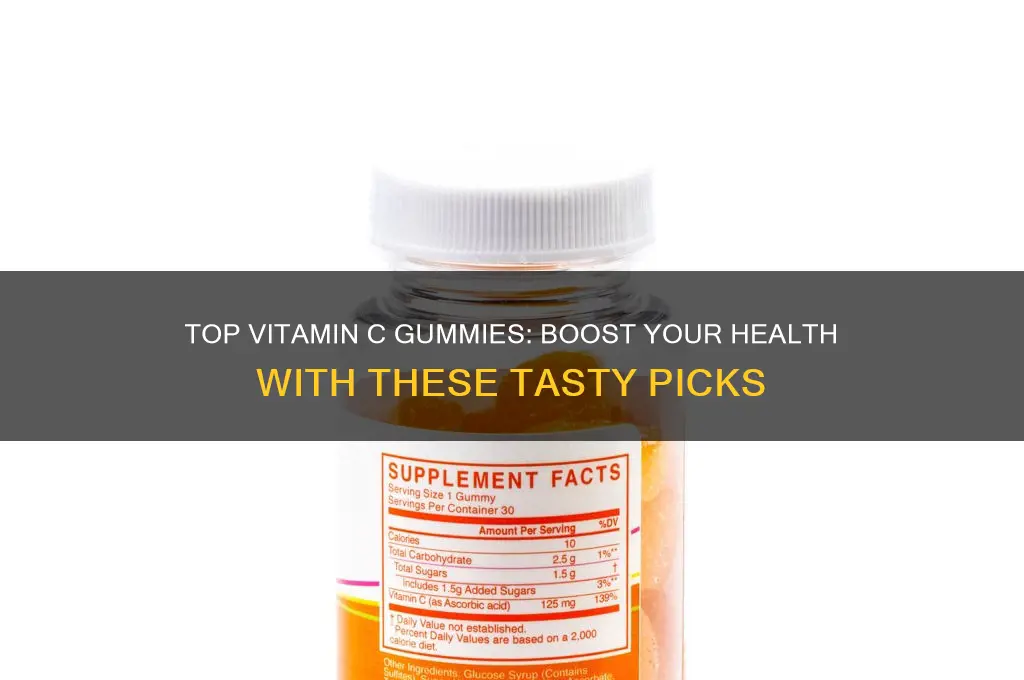 what is the best vitamin c gummy to take