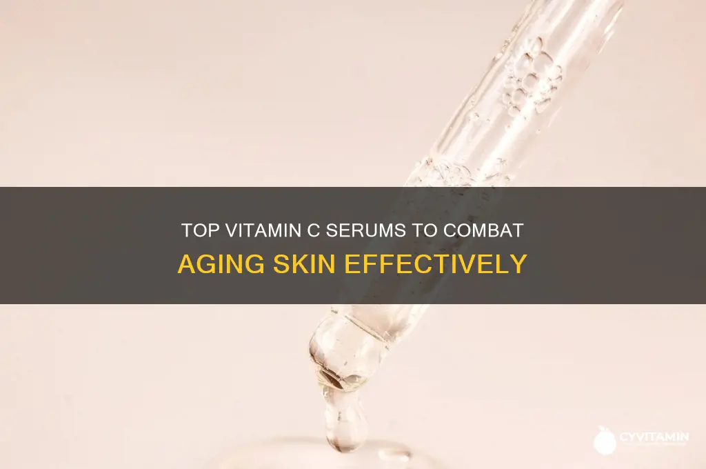 what is the best vitamin c serum for aging skin