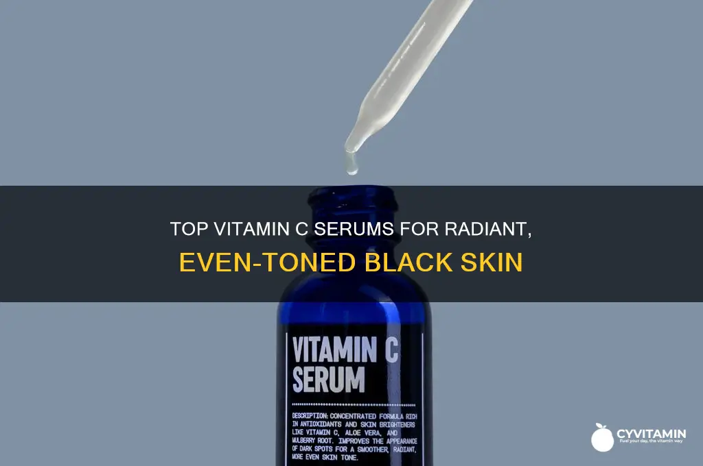 what is the best vitamin c serum for black skin