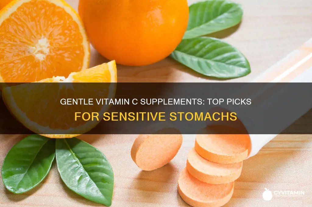 what is the best vitamin c supplement for sensitive stomachs