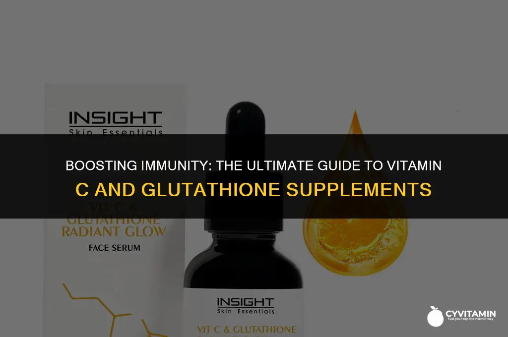 what is the best vitamin c to take with glutathione