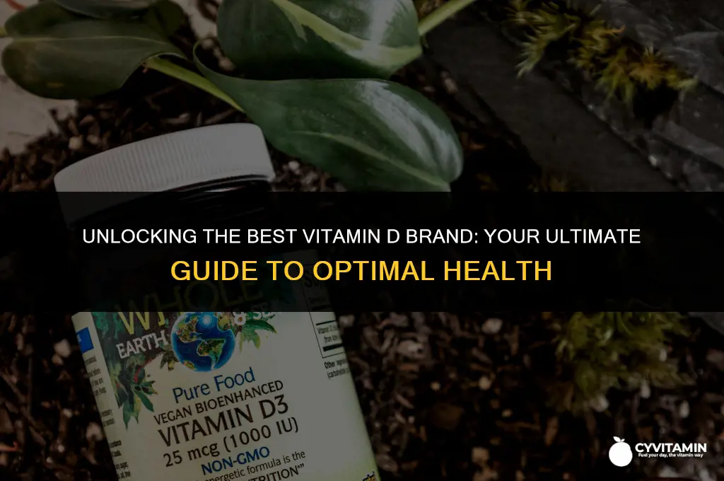 what is the best vitamin d brand