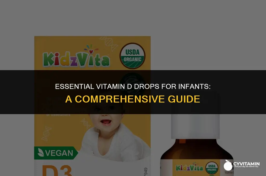 what is the best vitamin d drops for infants