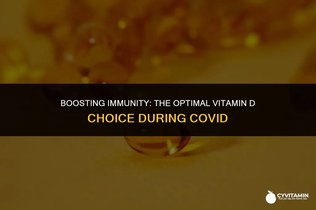 what is the best vitamin d for covid
