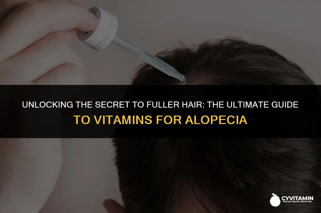 what is the best vitamin for alopecia