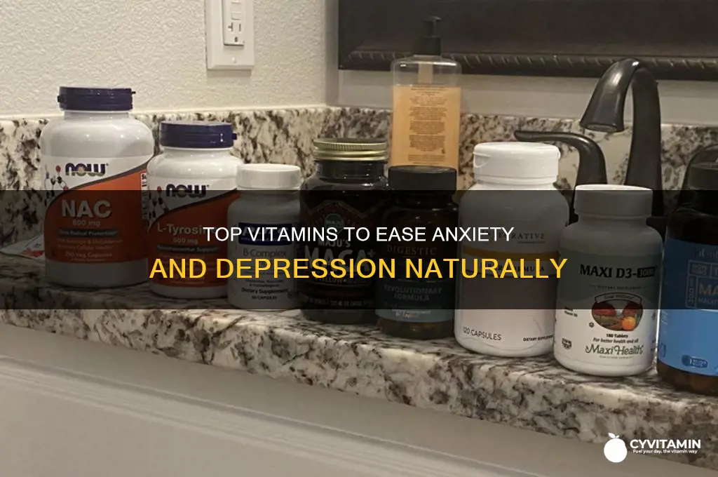 what is the best vitamin for anxiety and depression